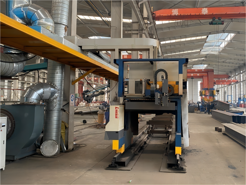 林克曼型鋼機器人切割生產(chǎn)